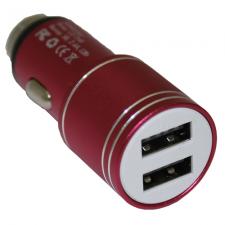 Переходник прикуривателя USB "Duplex", 12/24В, 2,4А