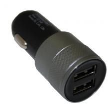 Переходник прикуривателя USB "Dual", 12/24, 2,4А