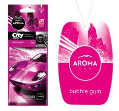 Ароматизатор воздуха AROMA CAR CITY CARD BUBBLE GUM