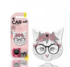 Ароматизатор воздуха "Aroma Car" Little Princess Cat Fresh Linen