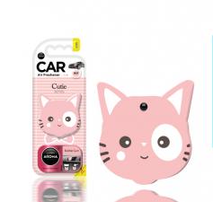 Ароматизатор воздуха "Aroma Car" Cutie Cat Bubble Gum
